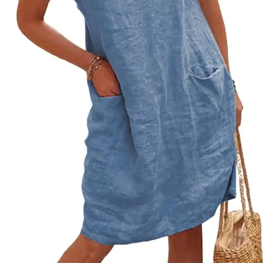 Lucia® | Vestido de Denim Suave