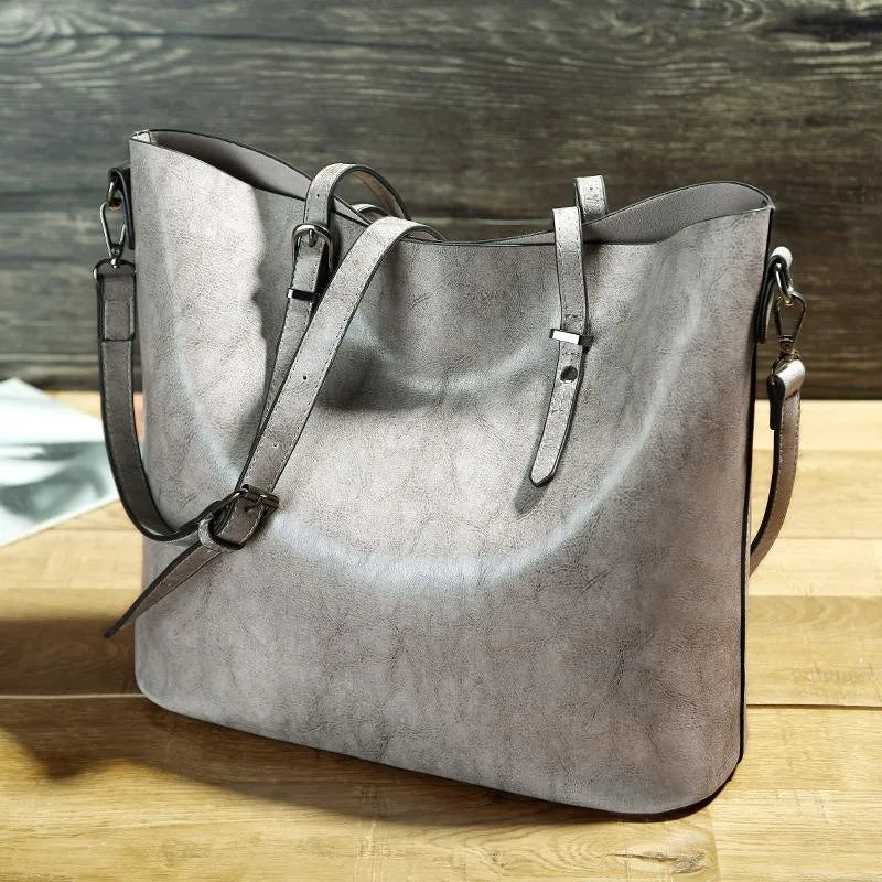 Belinda® | Bolso de hombro de piel vintage