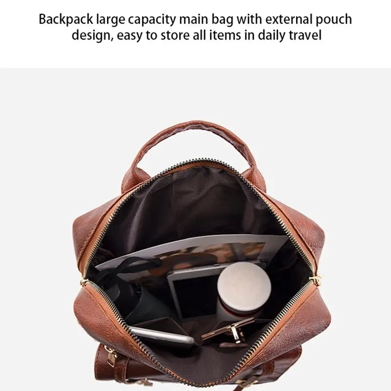 Milagros® | Bolsa de Mujer Vintage de Cuero